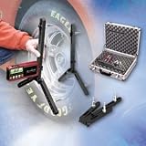 Digital AccuLevel Caster Camber Gauge Ext. Quick Set Adapter w/Silver case
