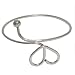 Armlet Sterling Silver Body Jewelry from India 3.25 inches