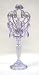 Tadpoles Table Lamp Chandelier in Lavender Topaz