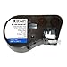 Brady - 143383 MC-500-595-BK-WT Vinyl B-595 White on Black Label Maker Cartridge, 25' Width x 1/2