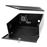 DVR Lock Box - 16 Gauge Steel Security DVR Lockbox with FAN