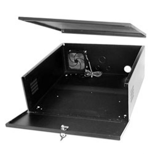 CCTV DVR Lockbox - 16 Gauge Steel Security DVR Lockbox with FAN (Large) On Sale