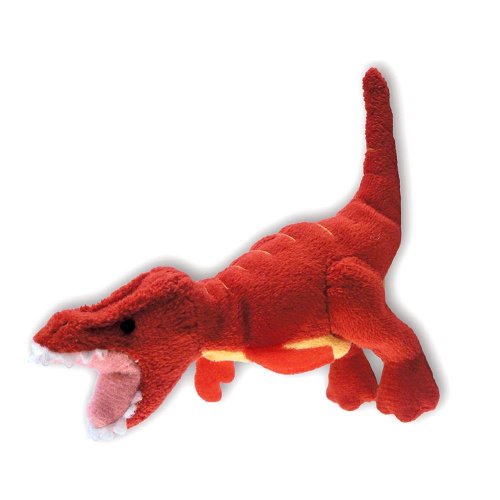 Puzzled T Rex Plush Magnet