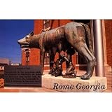 Georgia Postcard Ga9221 Romulus And Remus