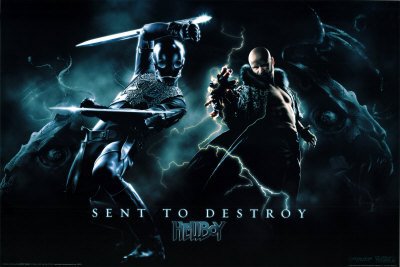 Cover image : Hellboy (International - Advance) Oben Poster Print, 92x61