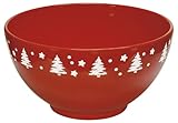 Waechtersbach 2225234481 Tannenbaum Medium Serving Bowl in Cherry with White Tree Waechtersbach 2225234481 Tannenbaum Medium Serving Bowl in Cherry with White Tree