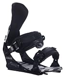 Bent Metal Step In Snowboard Bindings Black