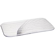 Carlisle 641707 Clear 12-1/2-Inch Festival Trays Rectangular Tray (Case of 6)