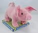 Mark Feldstein Animated Plush Pig Bank