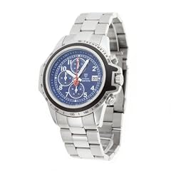 DETOMASO Herrenuhr Mantova Blue Dial Chronograph G-30817-D