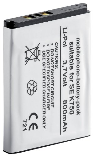 Tecxus 36255 Ersatzakku f&uuml;r Sony Ericsson K750i/W800 (800mAh) Preisvergleich