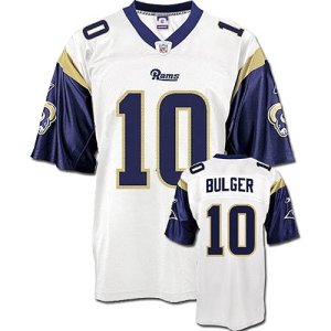 Marc Bulger #10 Saint Louis Rams Youth NFL Replica Player Jersey by Reebok (White)