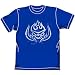 劇場版 天元突破グレンラガン グレン団ステンシルTシャツ ブルー サイズ:XL