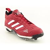 Adidas Excelsior Mid Cleats Baseball Shoes Red Mens