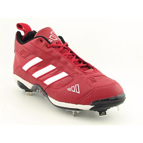 Adidas Excelsior Mid Cleats Baseball Shoes Red Mens