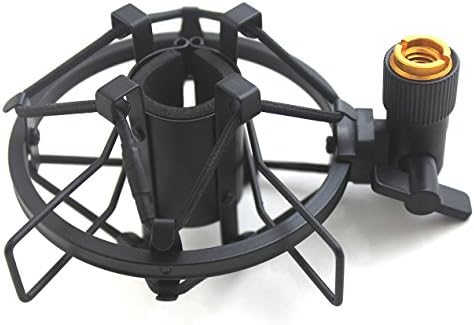 FOITECHCamera Microphone Metal Shock Mounts Small Size Kids Microphone Holders and for shotgun style microphones