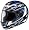 HJC CS-R1 CSR1 FLARE MC2 SIZE:SML MOTORCYCLE Full-Face-Helmet