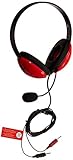 Califone 1465269 Listening First Headset with Dual Plugs for Use with Mac and Windows, 3.5 mm, 40MW,
