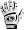 Louisville Slugger BG25 Batting Glove White/Black - XL