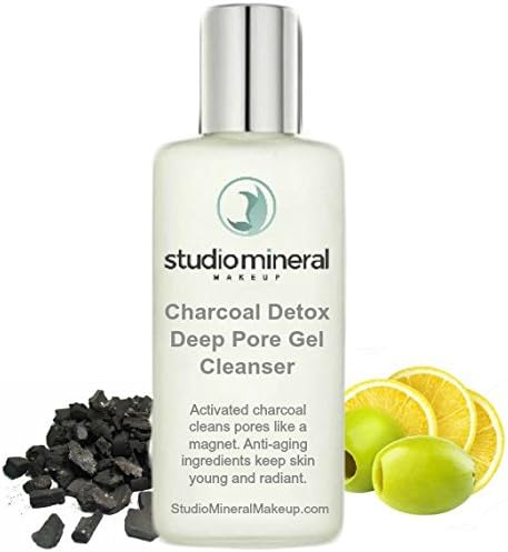 Studio Mineral Makeup Ultra Detox Deep Pore Gel Facial Cleanser / Pulls Dirt and Toxins Out Like a Magnet