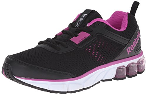 Reebok Womens Jet Dashride Running Shoe Black Charged Pink White