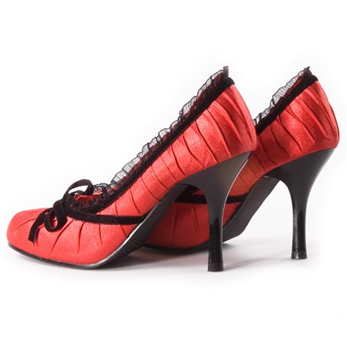Ellie Shoes Women's 406-DOLL, 4 Stiletto Pump with Lace Trim, Available in 6 Colors