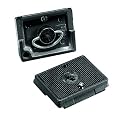 Manfrotto 200PL-14 RC2 Rapid Connect Mounting Plate with 1/4-Inch 20 Screw (Gray)