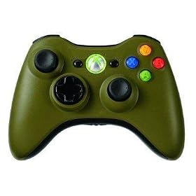 Xbox 360 Halo Green Rapid Fire Controller for Black Ops MW2 COD5 COD4