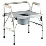 Bariatric Drop-Arm Commode