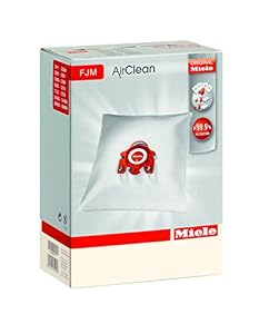 Miele Vacuum Cleaner Bags Type FJM AirClean
S241-S256i S290-S291 S300i-S399 S500-S578 S700-S758 S4000-S4999 S6000-S6999