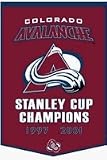 Colorado Avalanche Dynasty Banner