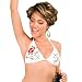 Flirting Flamenco Bermuda Top with Flower Embroidery