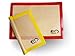 AR's Kitchen Silicone Baking Mat - Set of 2 (NEW DESIGN) - Premium Grade - Non Stick - Best Professional Baking Half Sheets 16.5 x 11.6