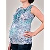 A Pea in the Pod Collection: Sleeveless Ruffled Maternity Blouse