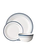 Premier Housewares Vajilla 12 Piezas Azul