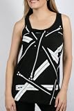 Iron Fist - Zipped Zip Back Womens Tank In Black