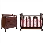 Anastasia 4-in-1 Convertible Crib Nursery Set in Espresso