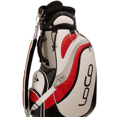 Dunlop Golf Loco Staff Bag - Black/White/Red - 600-0019-001