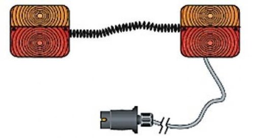 Maypole light Pod Magnetic Plus with 6M Cable for towing and caravan touring
