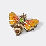 D56 Dept 56 Bejeweled Bee Trinket Box Crystal