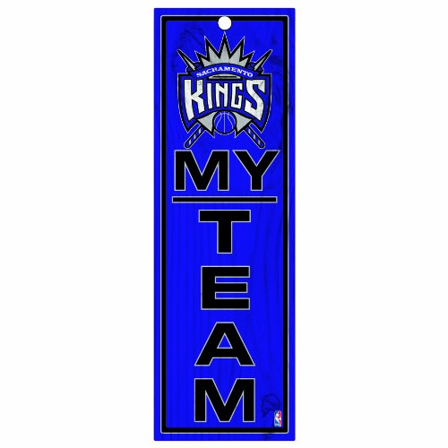 NBA Sacramento Kings 4-by-13 Wood My Team Sign