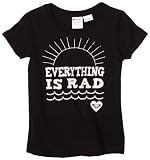 Roxy Kids Girls 2-6X Roxy Teenie Wahine - Everything Is Rad Basic Tee