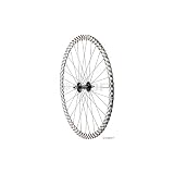 Handspun, Front 700c Checkerboard 32h, Black and White, Surly Track