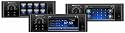 Soundstream VIR-4344NRB Exact Single DIN A/V Source DVD / CD / MP3 / MP4 / DivX / VCD Receiver with Digital 4.3 inch TFT / LCD, Fingertouch Front Panel, Built-in Bluetooth & Front USB and iPod Input Connection