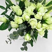 白バラの花束 ４０本！（生花）真っ白なバラの花束【お祝い・記念日・誕生日・フラワーギフト・バラ】