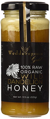 Wedderspoon Organic - Gold Raw Organic Wild Dandelion Honey - 11.46 oz