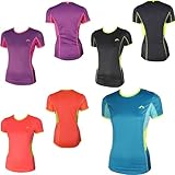 More Mile Womens Ladies Short Sleeve Running Tee T-Shirt Top MM1926-9