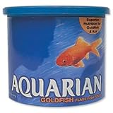 Aquarium Pharmaceuticals Aquarian Goldfish Flake Fish Food 6.74oz