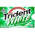 BUY : Trident White Sugarless Gum, Spearmint, 12-12 Piece Packs (144 Pieces Per Box!)