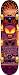 Blind Volcano Complete Skateboard, Purple, FUL7.6